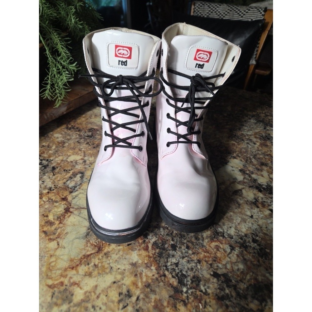 Ecko Red Women's 11 Pink Patent Leather  Boots,  School,